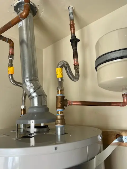 Water heater installation and plumbing repair in Sedona
